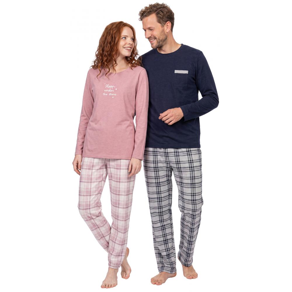 Produktabbildung keine Marke Damen- oder Herren-Schlafanzug, je Set