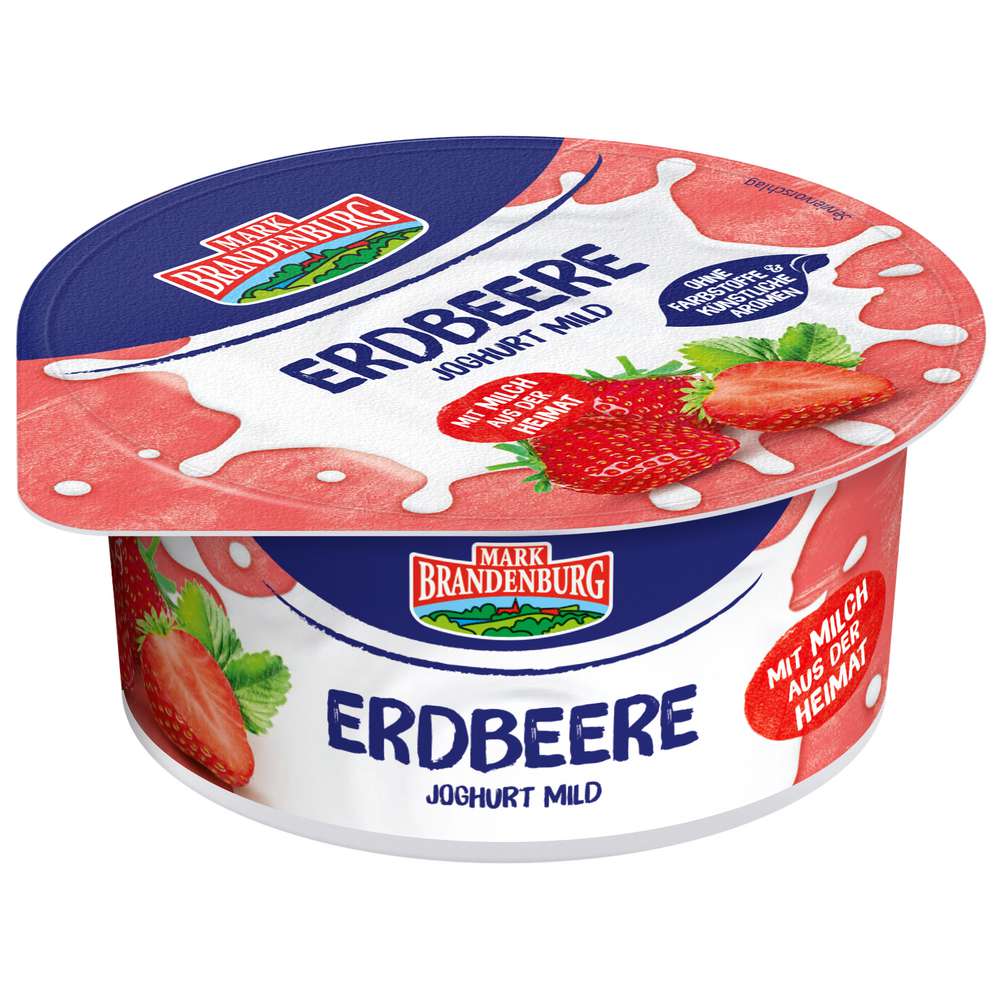 Produktabbildung Mark Brandenburg Fruchtjoghurt, Erdbeere