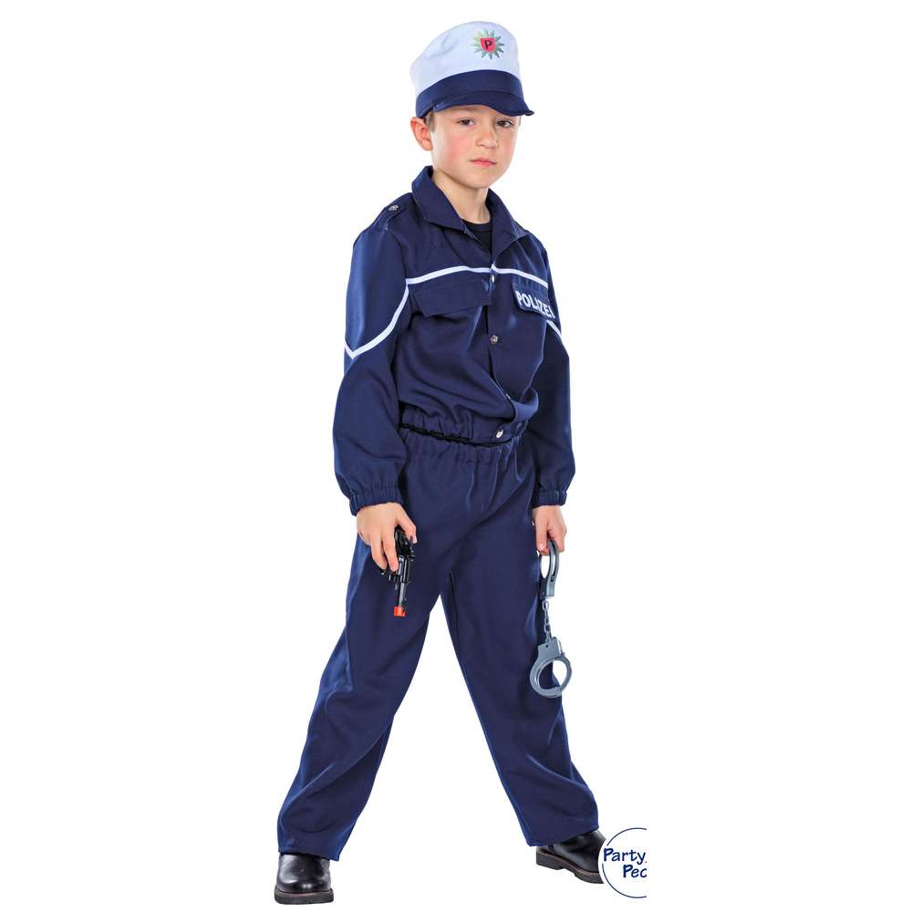 Produktabbildung Party x People Kinderkostüm Polizist, verschiedene Größen