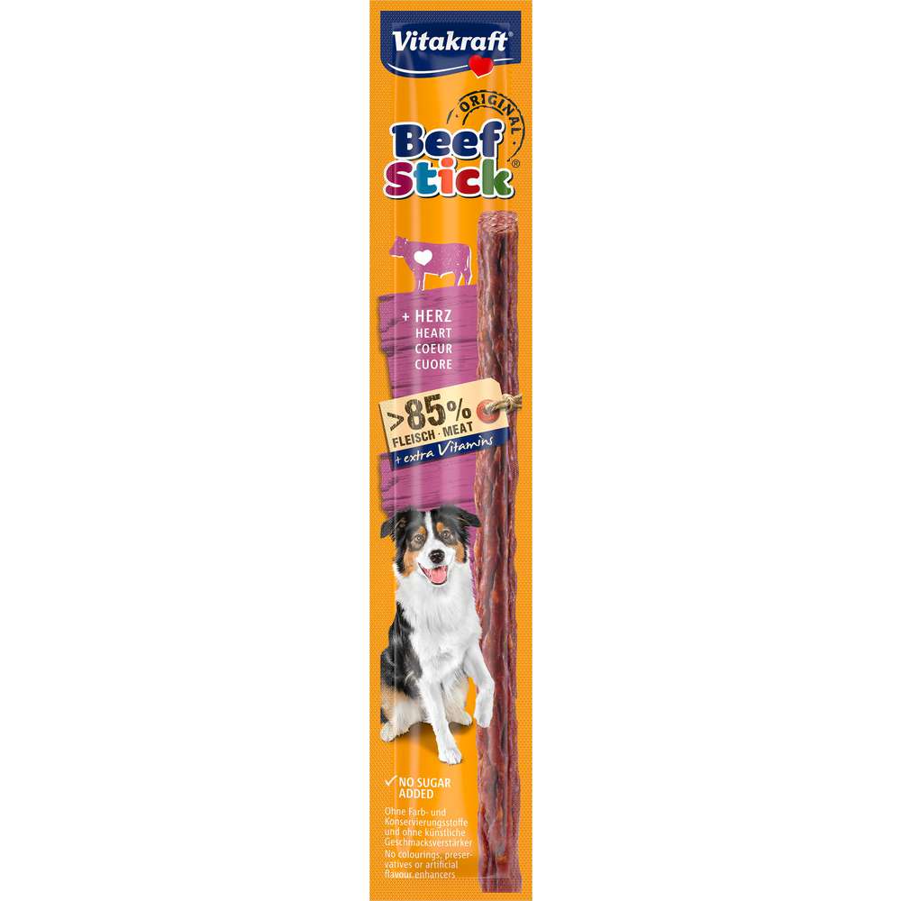 Produktabbildung Vitakraft Hunde-Snack Beef Stick, Herz