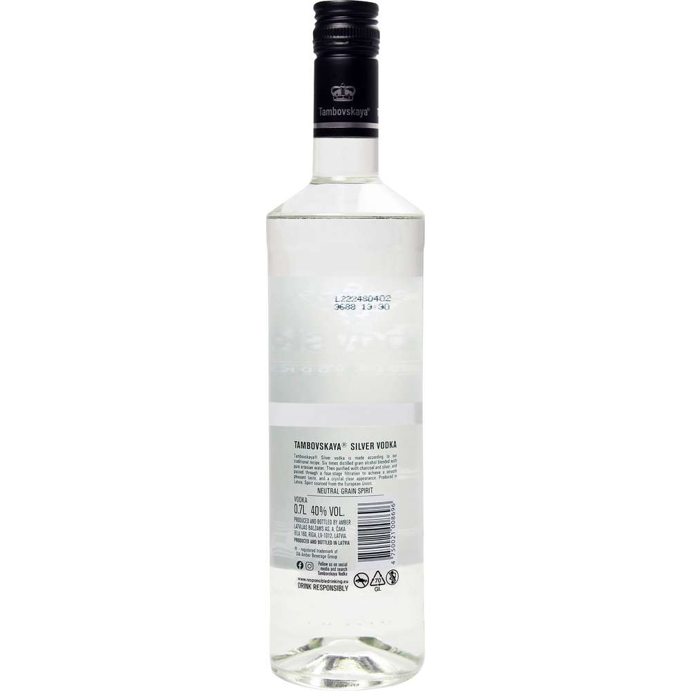 Produktabbildung TAMBOVSKAYA Vodka Silver 40%