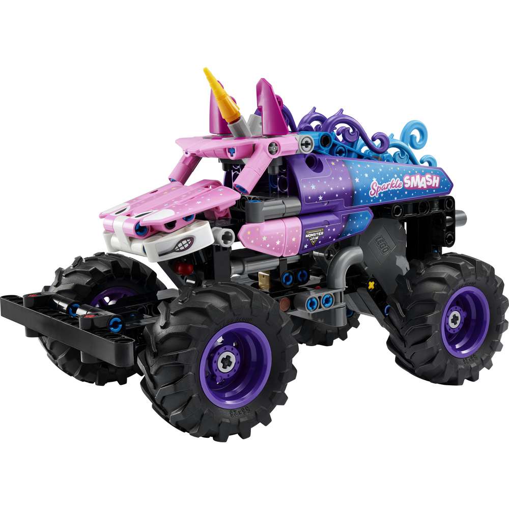 Produktabbildung Lego LEGO Technic Monster Jam Sparkle Smash mit Rückziehmotor 42220