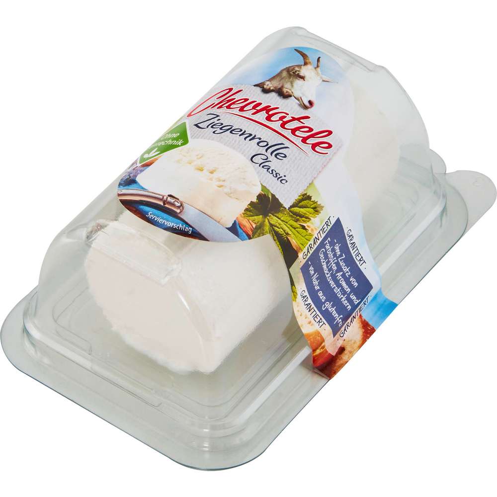 Produktabbildung Chevrotele Ziegenfrischkäserolle Classic