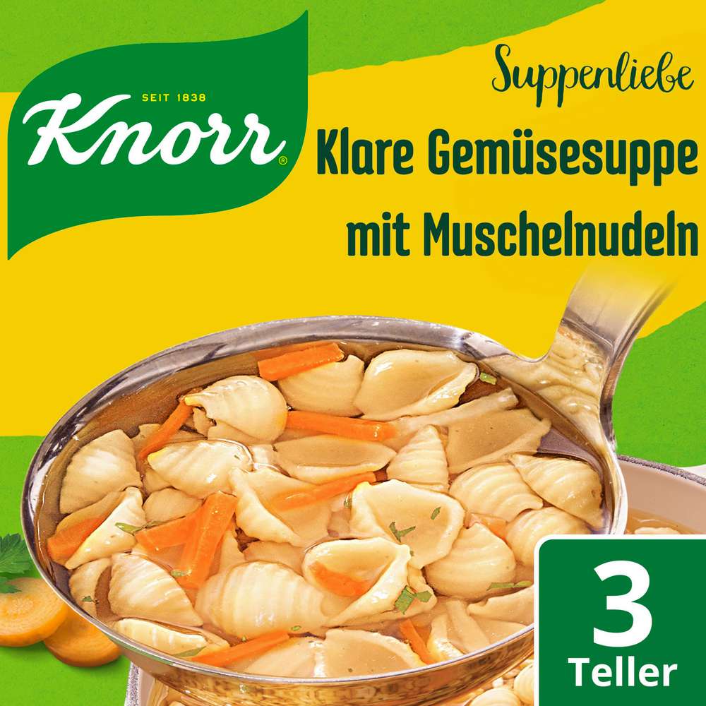 Produktabbildung Knorr Suppenliebe Gemüse mit Nudeln