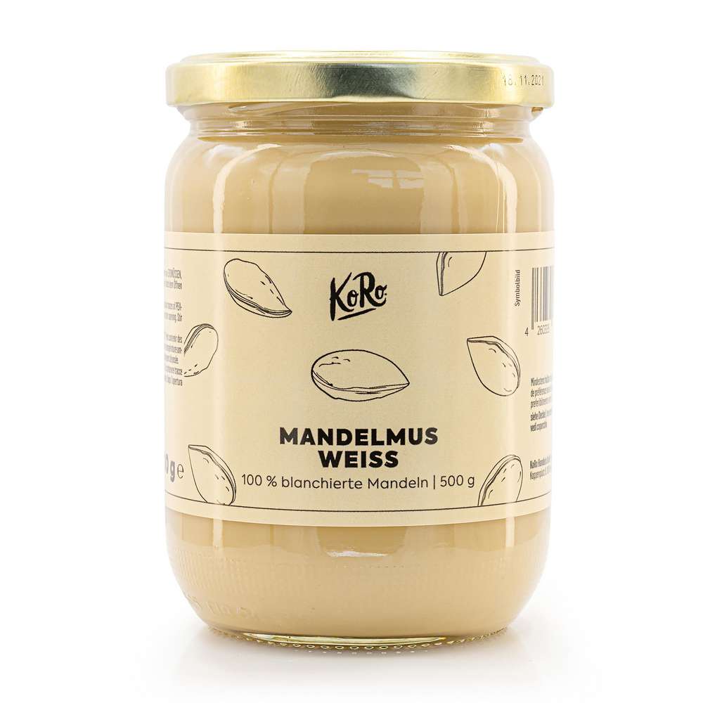 Produktabbildung KoRo Weißes Mandelmus