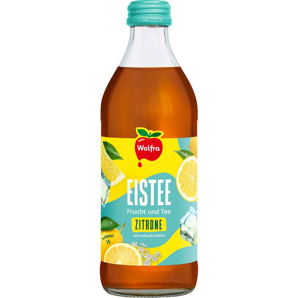 Produktabbildung Wolfra Eistee Zitrone