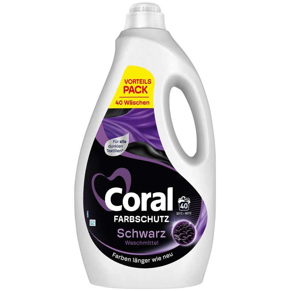 Produktabbildung Coral Fein-Waschmittel flüssig, Black