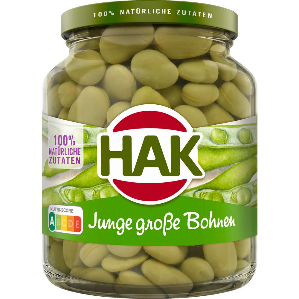 Produktabbildung HAK Junge große Bohnen im Glas