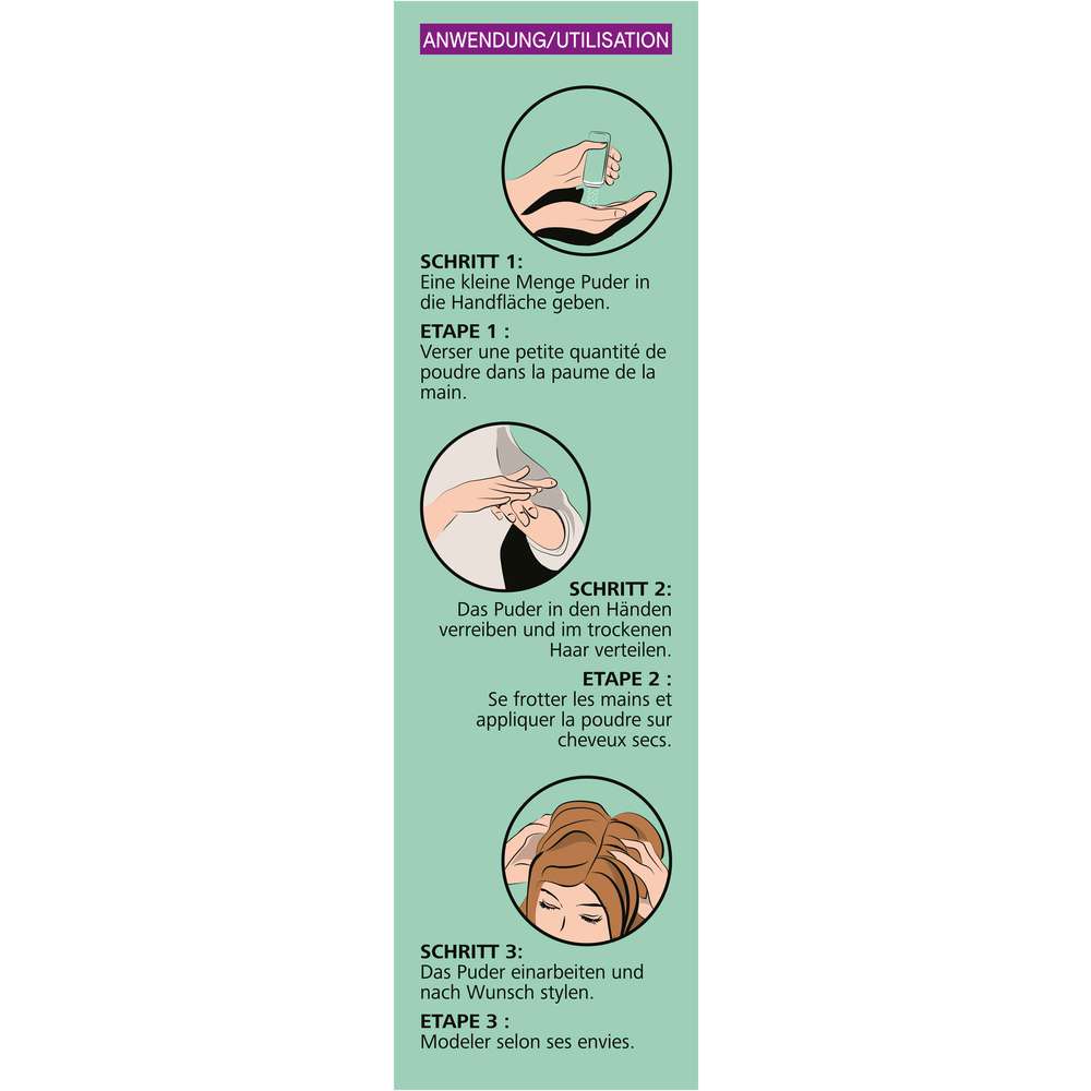 Produktabbildung Drei Wetter Taft Haarpuder, Volumen