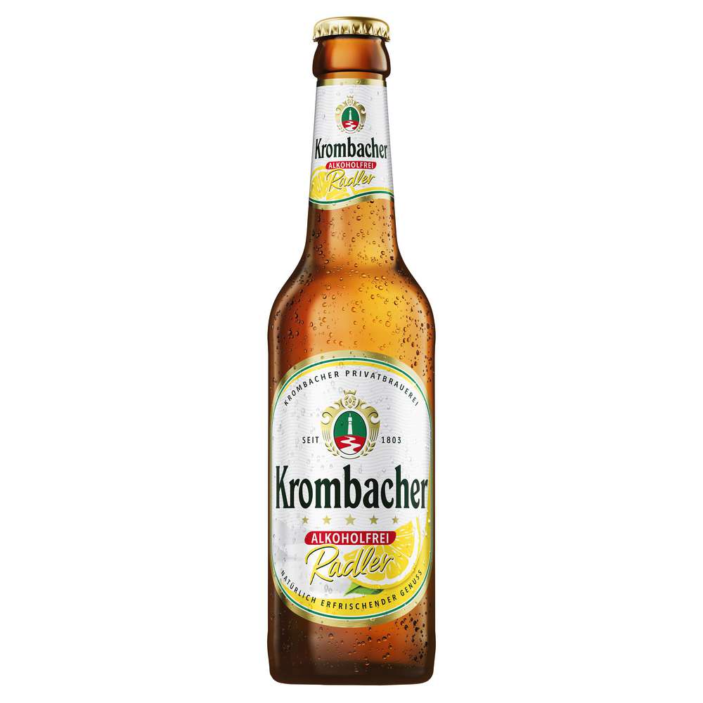 Produktabbildung Krombacher Radler, alkoholfrei