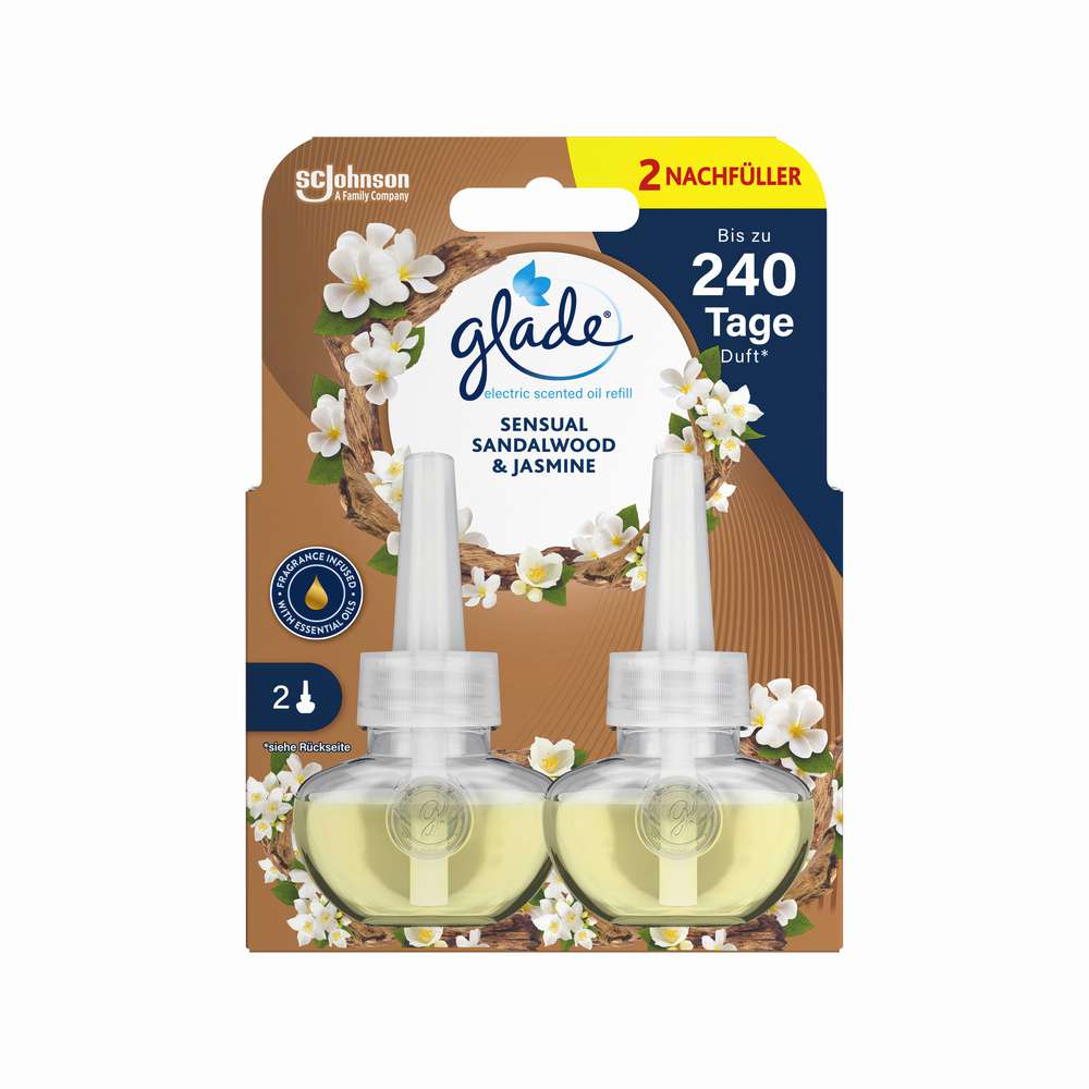 Produktabbildung Glade Duftstecker Electric Scented Oil Nachfüller, Sandalwood