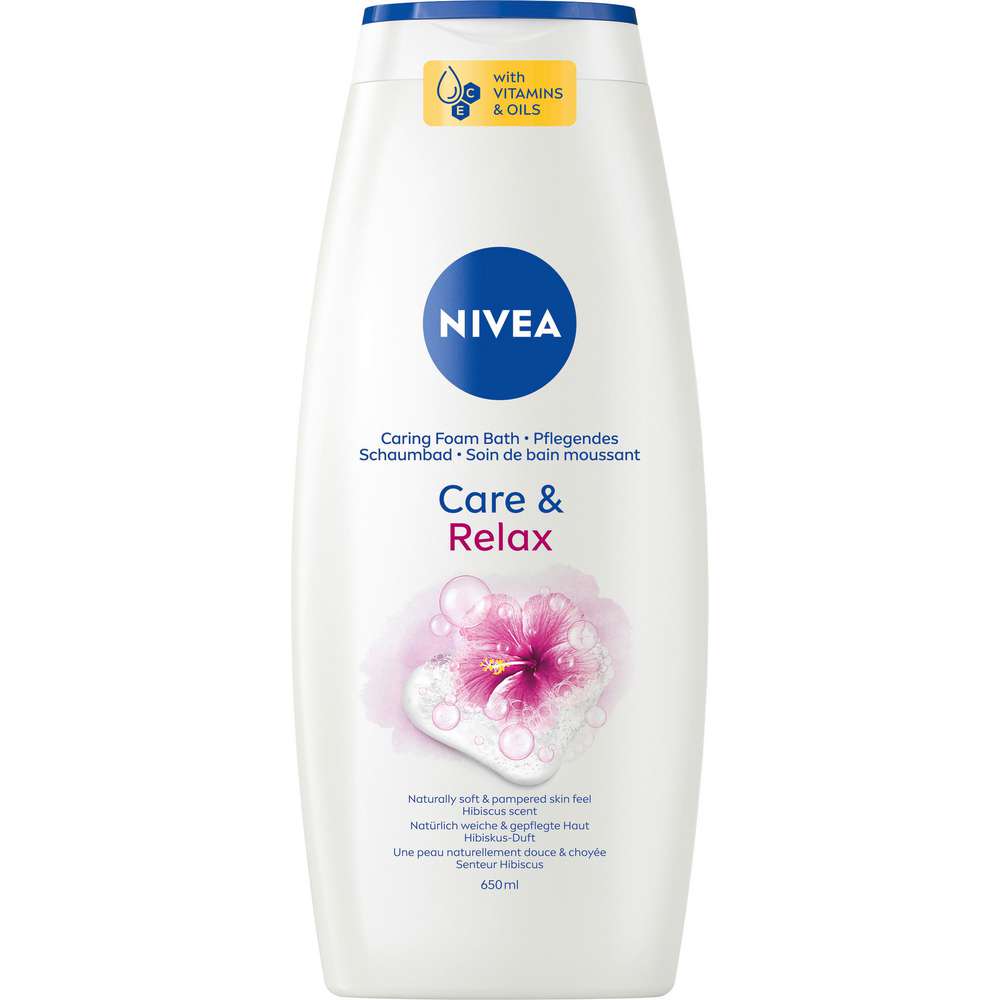 Produktabbildung Nivea Bodylotion Care & Relax, Hibiskus