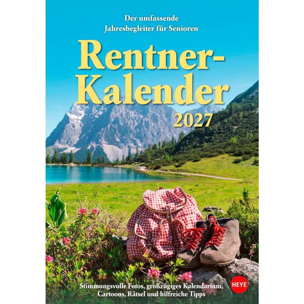Produktabbildung Heye Rentnerkalender 2027