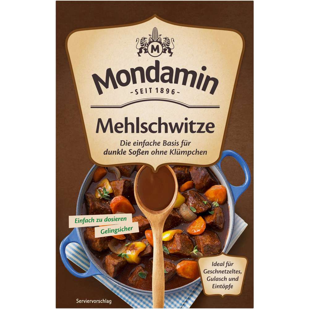 Produktabbildung Mondamin Mehlschwitze für dunkle Saucen