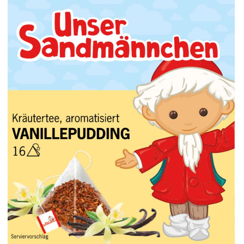 Produktabbildung Unser Sandmännchen Kräutertee, aromatisiert Vanillepudding