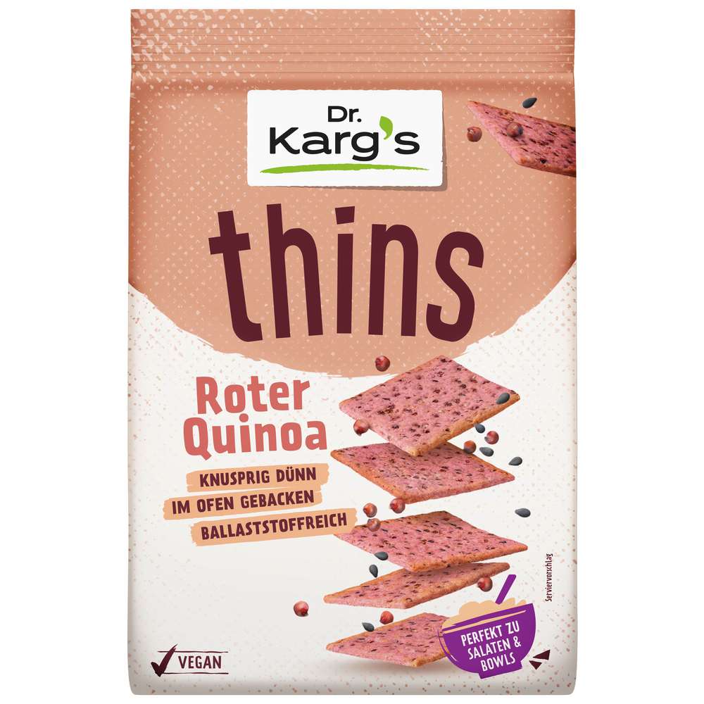Produktabbildung Dr. Karg's Thins Roter Quinoa