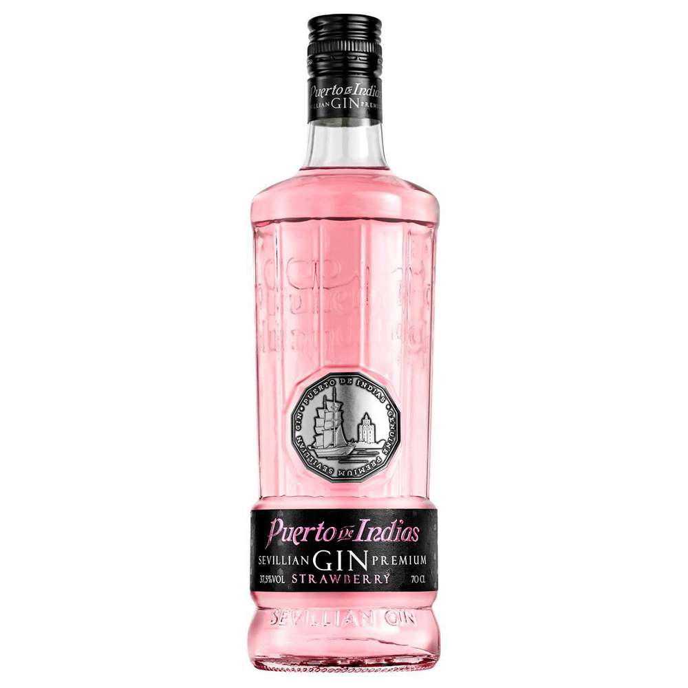 Produktabbildung Puerto de Indias Gin Strawberry, 37,5 %