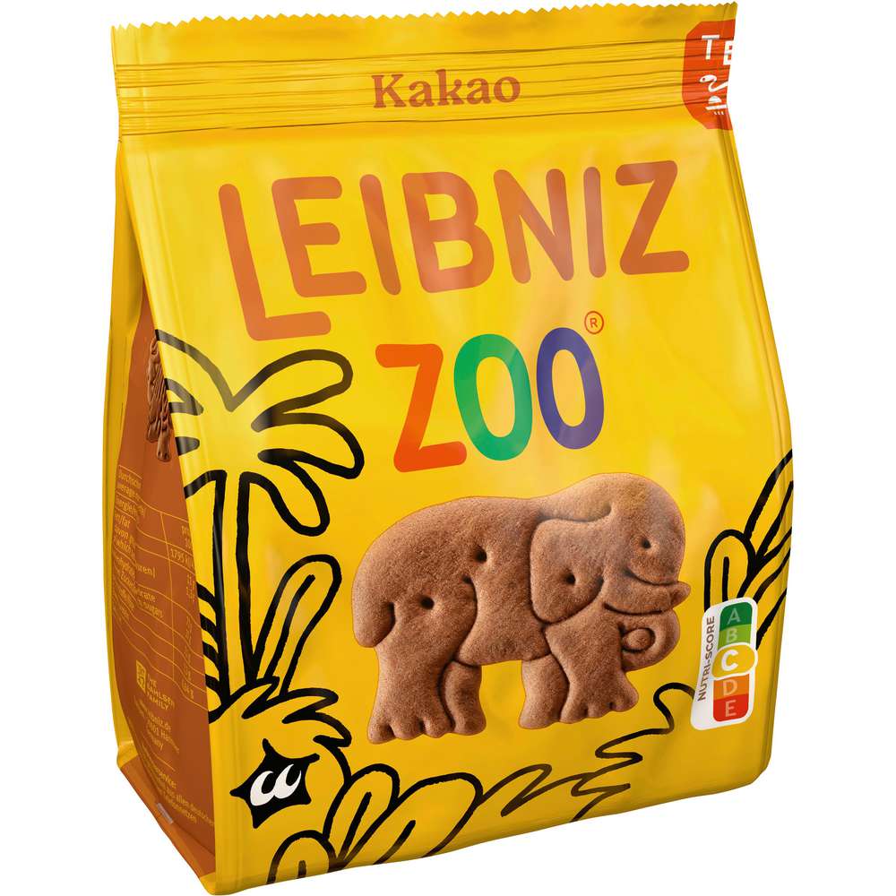 Produktabbildung Leibniz Kakao Kekse, Zoo