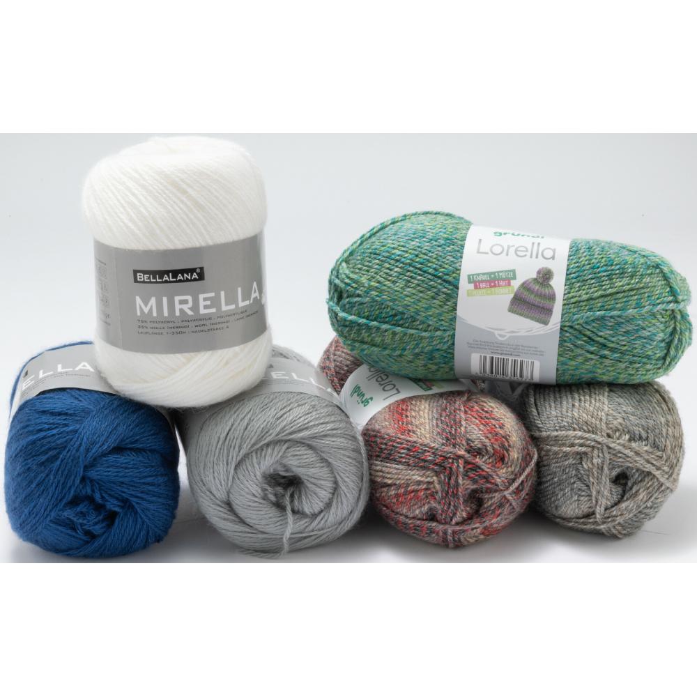 Produktabbildung keine Marke Mirella, je 100 g-Knäuel