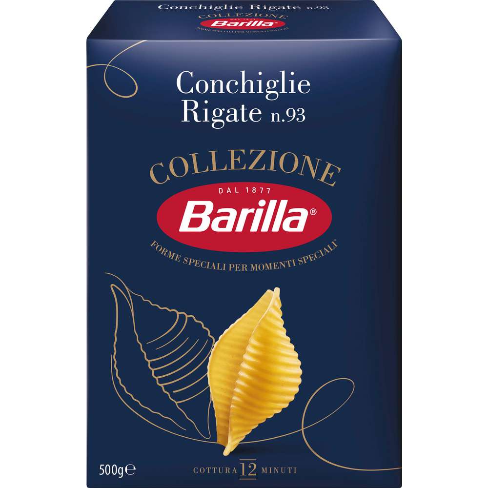 Produktabbildung Barilla Collezione Conchiglie Rigate, Pasta