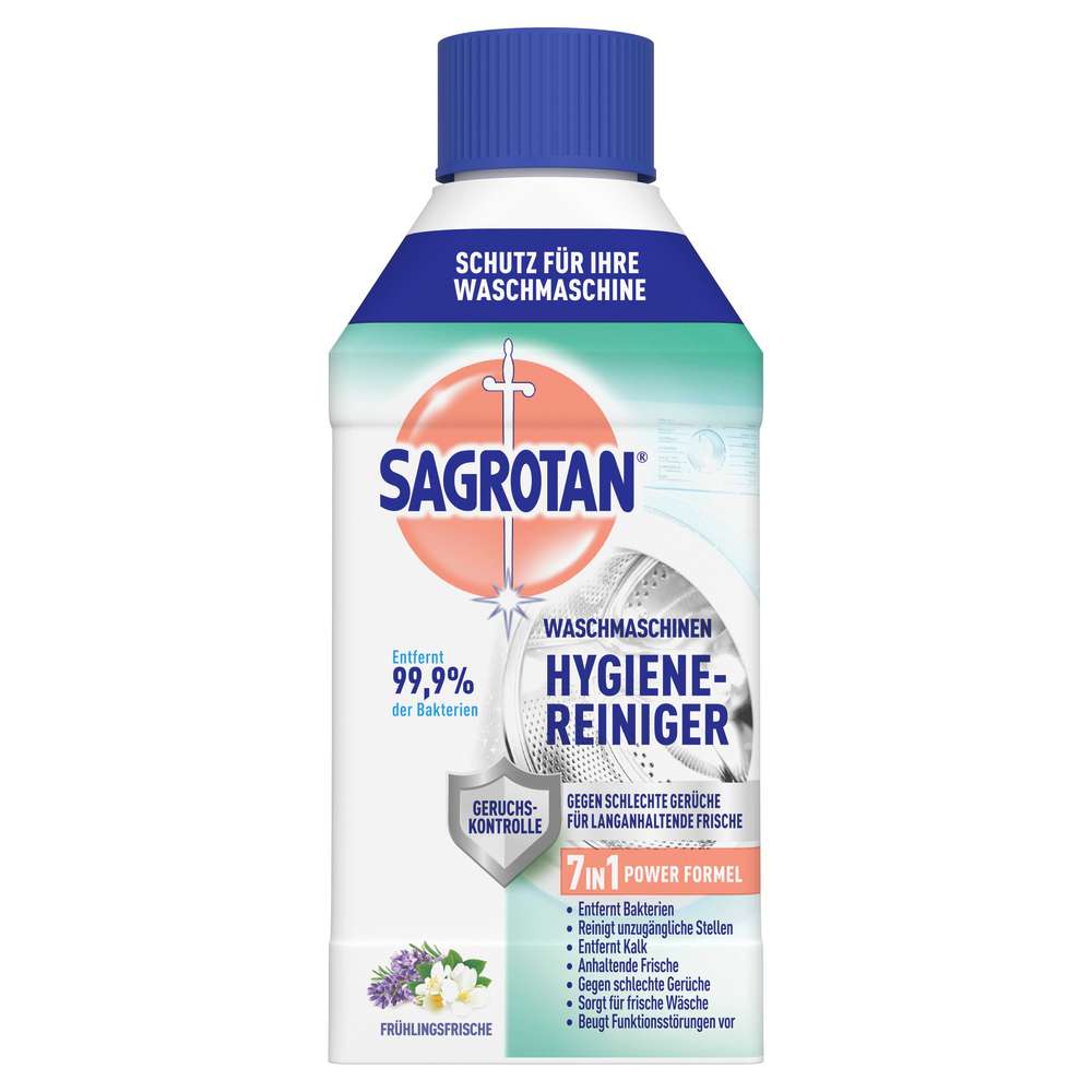 Produktabbildung Sagrotan Waschmaschinen Hygiene-Reiniger 