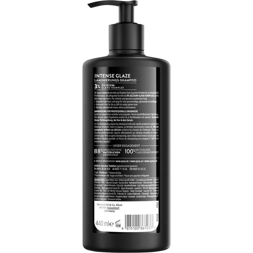 Produktabbildung Syoss Shampoo, Intense Glaze