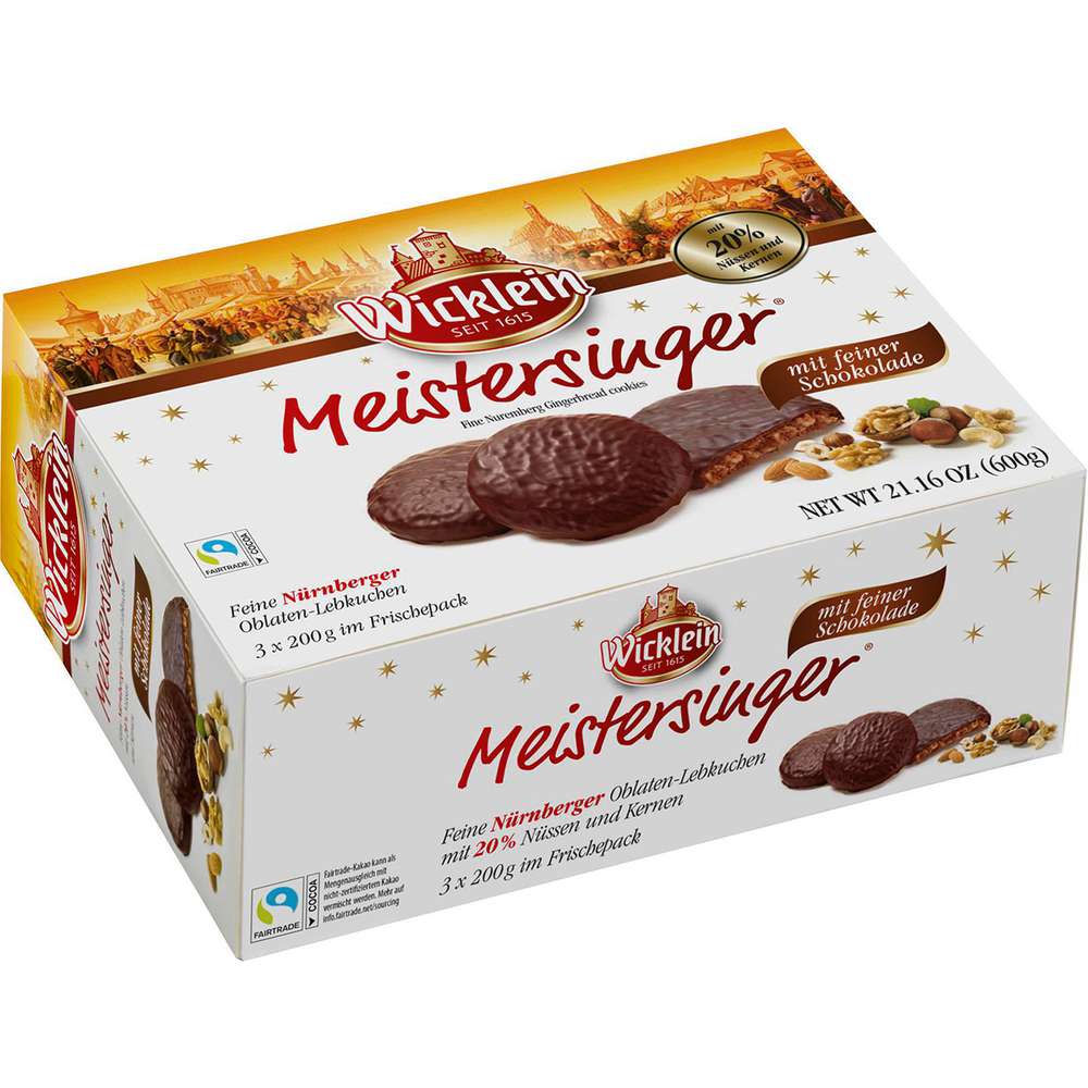 Produktabbildung Wicklein Lebkuchen, Schoko