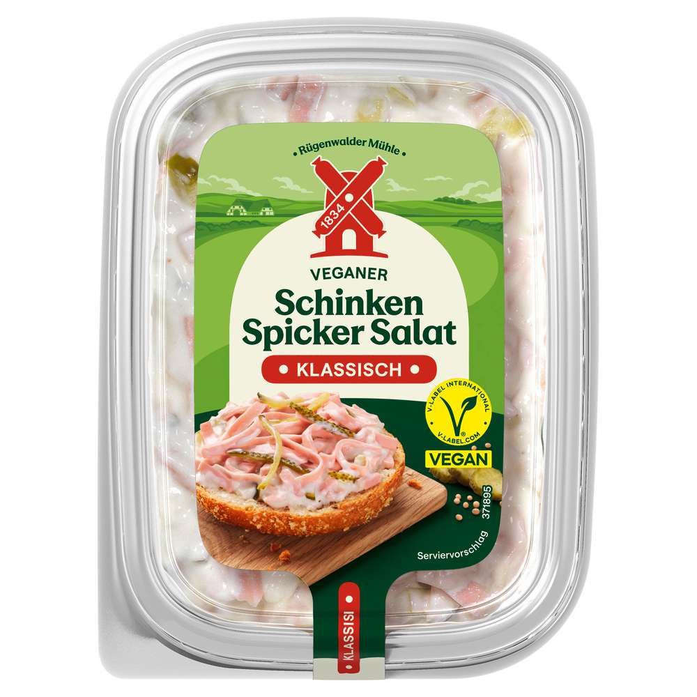 Produktabbildung Rügenwalder Mühle Veganer SchinkenSpicker Salat