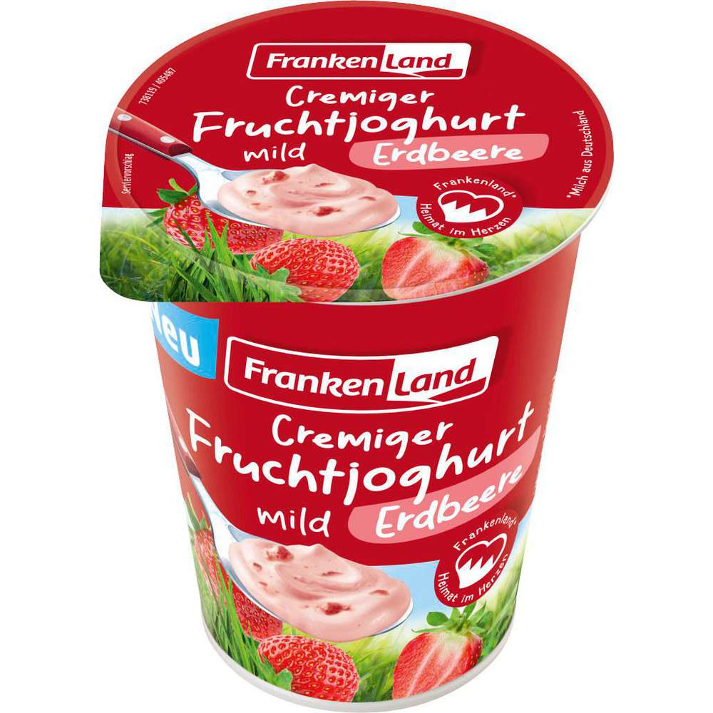 Produktabbildung Frankenland Fruchtjoghurt Erdbeere