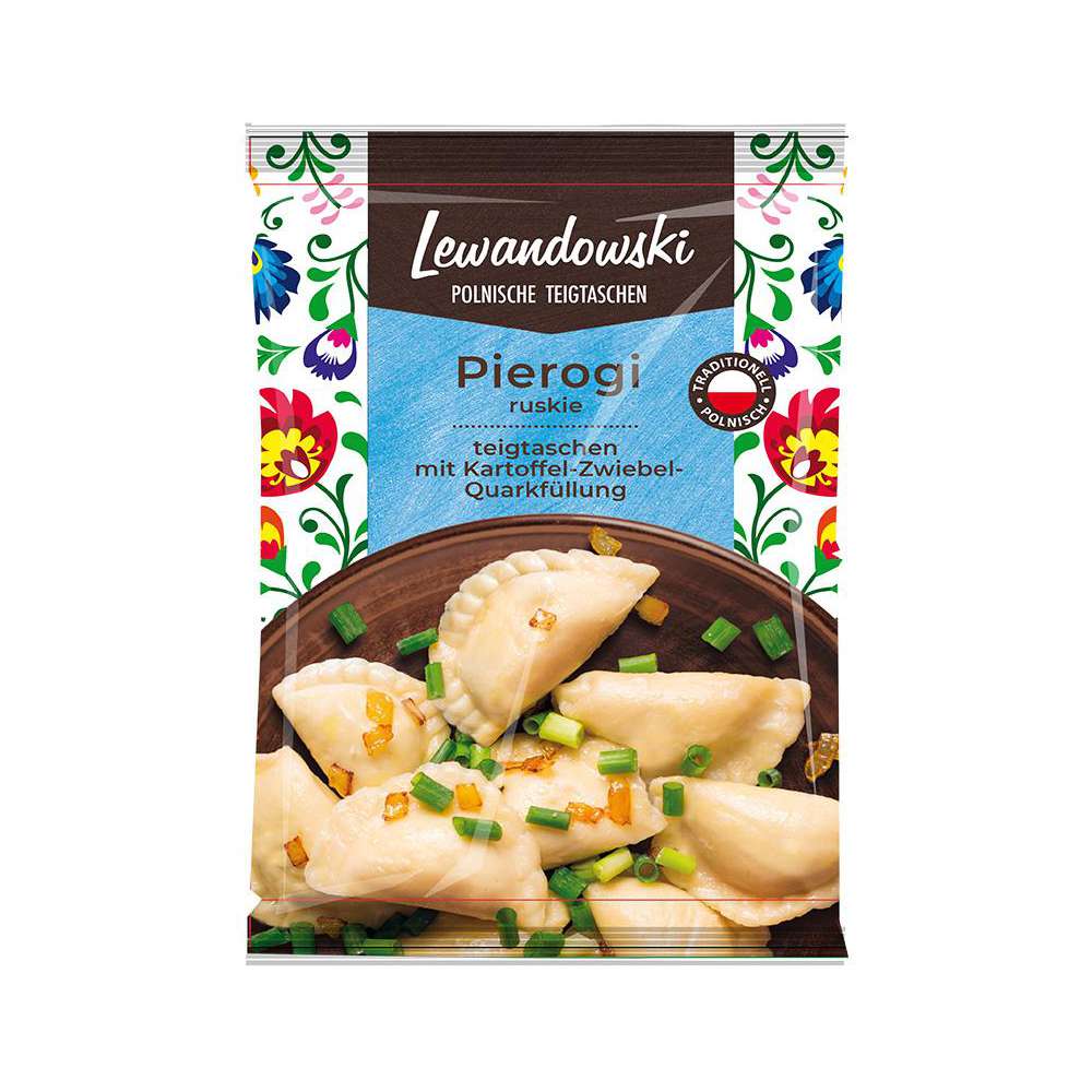 Produktabbildung Lewandowski Pierogi Teigtaschen, Kartoffel-Quark 