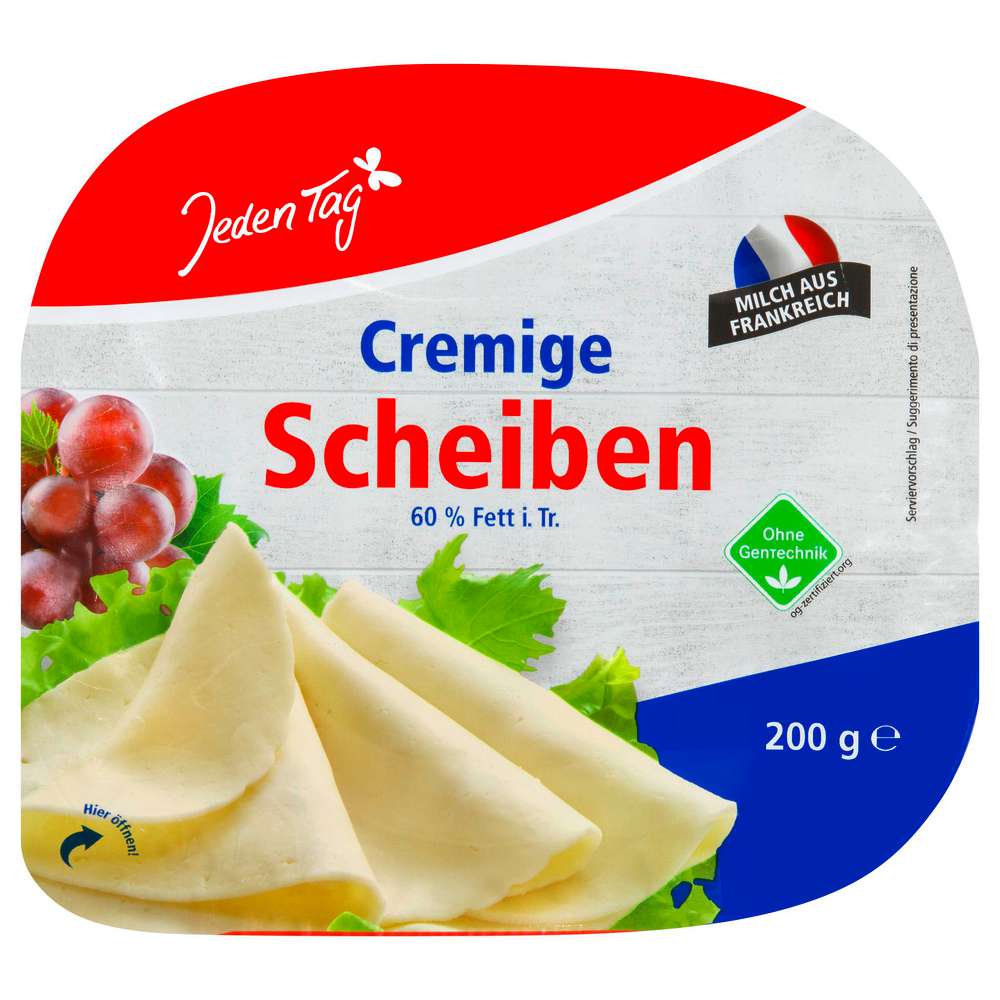 Produktabbildung Jeden Tag Cremige Scheiben