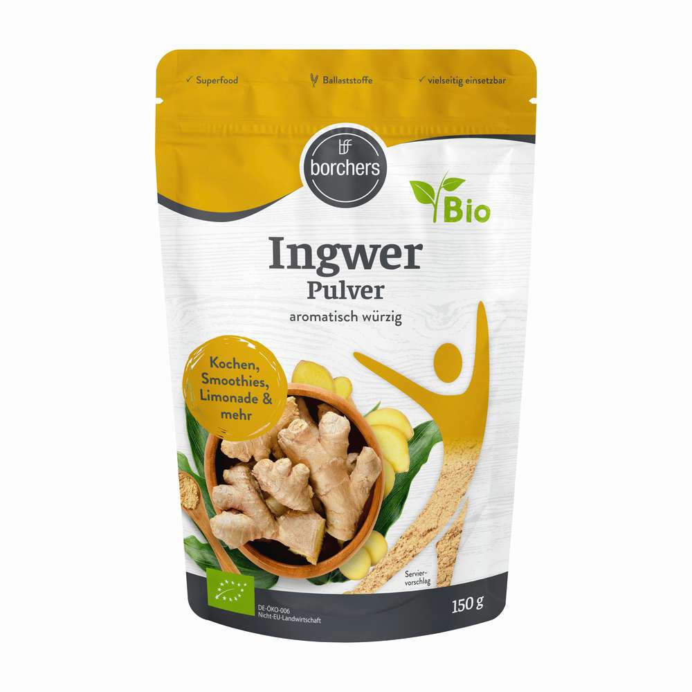 Produktabbildung borchers Bio Ingwer, Pulver