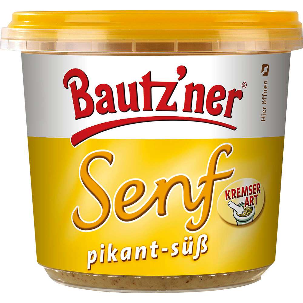 Produktabbildung Bautz'ner Senf, pikant-süß