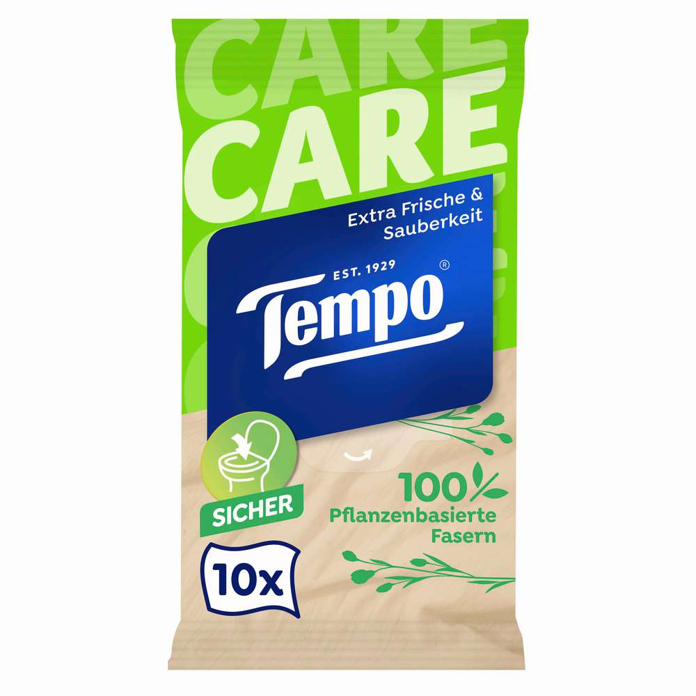 Produktabbildung Tempo Feuchte Toilettentücher, Fresh