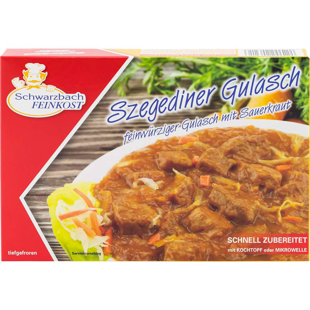 Produktabbildung Schwarzbach Feinkost Szegediner Gulasch