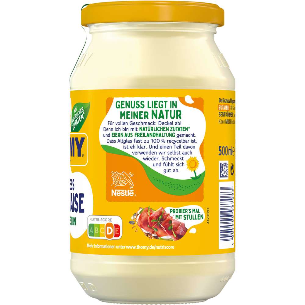 Produktabbildung Thomy Delikatess Mayonnaise