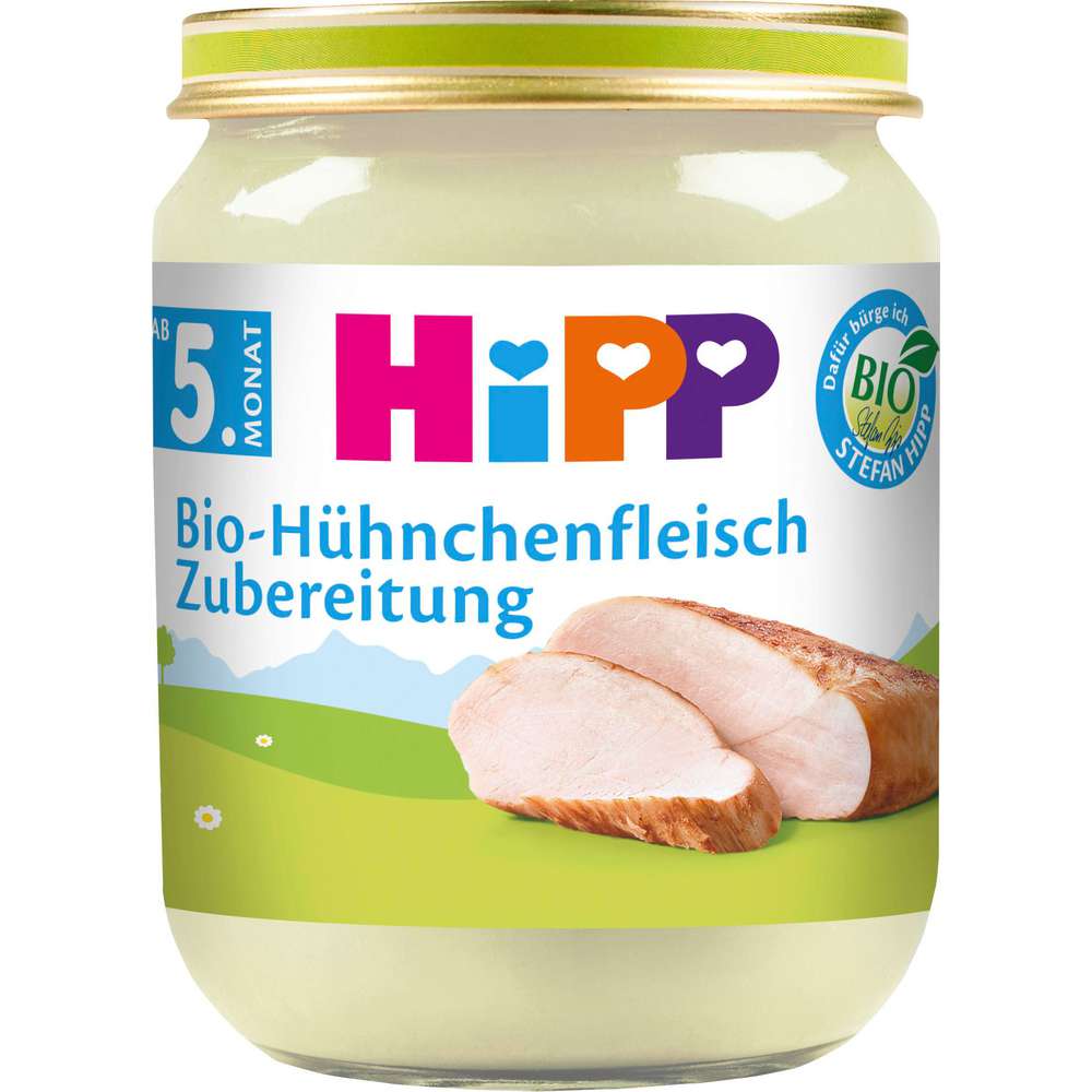 Produktabbildung Hipp Babynahrung Zubereitung, Bio Hühnchen