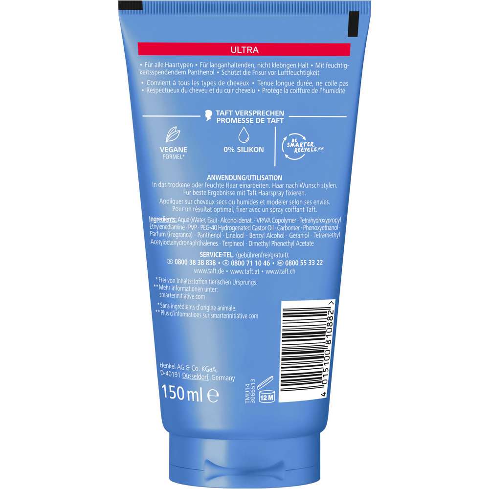 Produktabbildung Drei Wetter Taft Haargel, Ultra-Halt 4