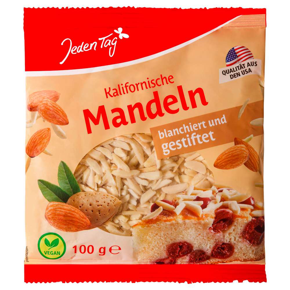 Produktabbildung Jeden Tag Mandeln blanchiert & gestiftet
