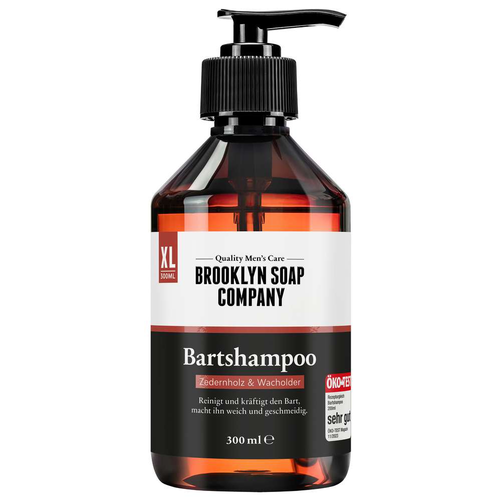 Produktabbildung Brooklyn Bartshampoo, Zedernholz & Wacholder
