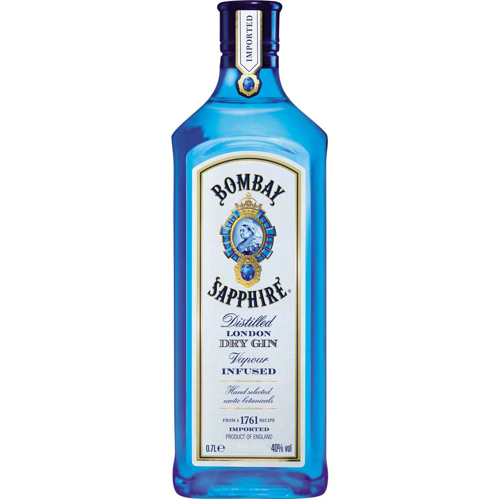 Produktabbildung Bombay Sapphire Dry Gin 40%