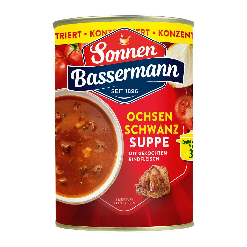 Produktabbildung Sonnen Bassermann Ochsenschwanzsuppe