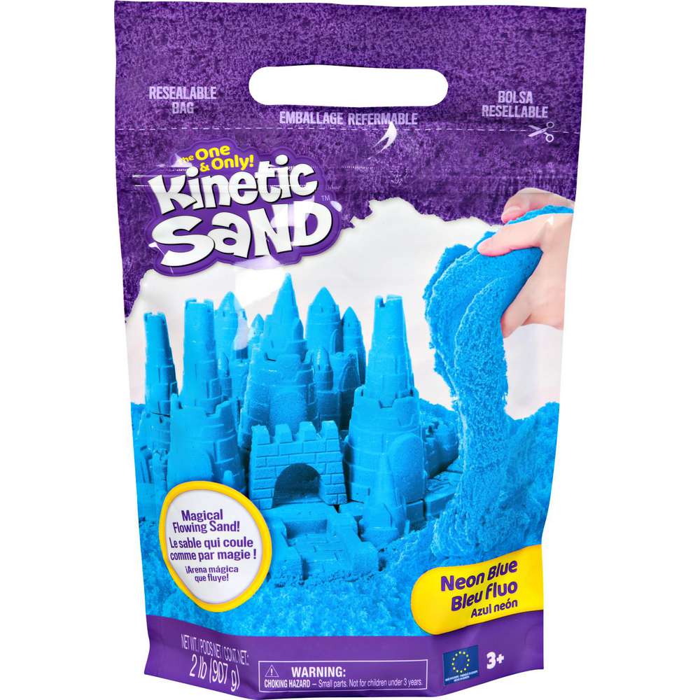 Produktabbildung Spin Master Kinetic Sand - Colour Bag blau