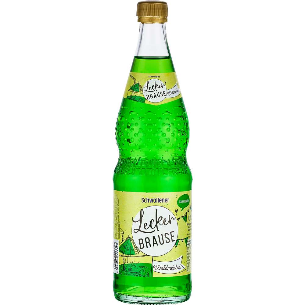 Produktabbildung Schwollener Waldmeister-Brause Limonade
