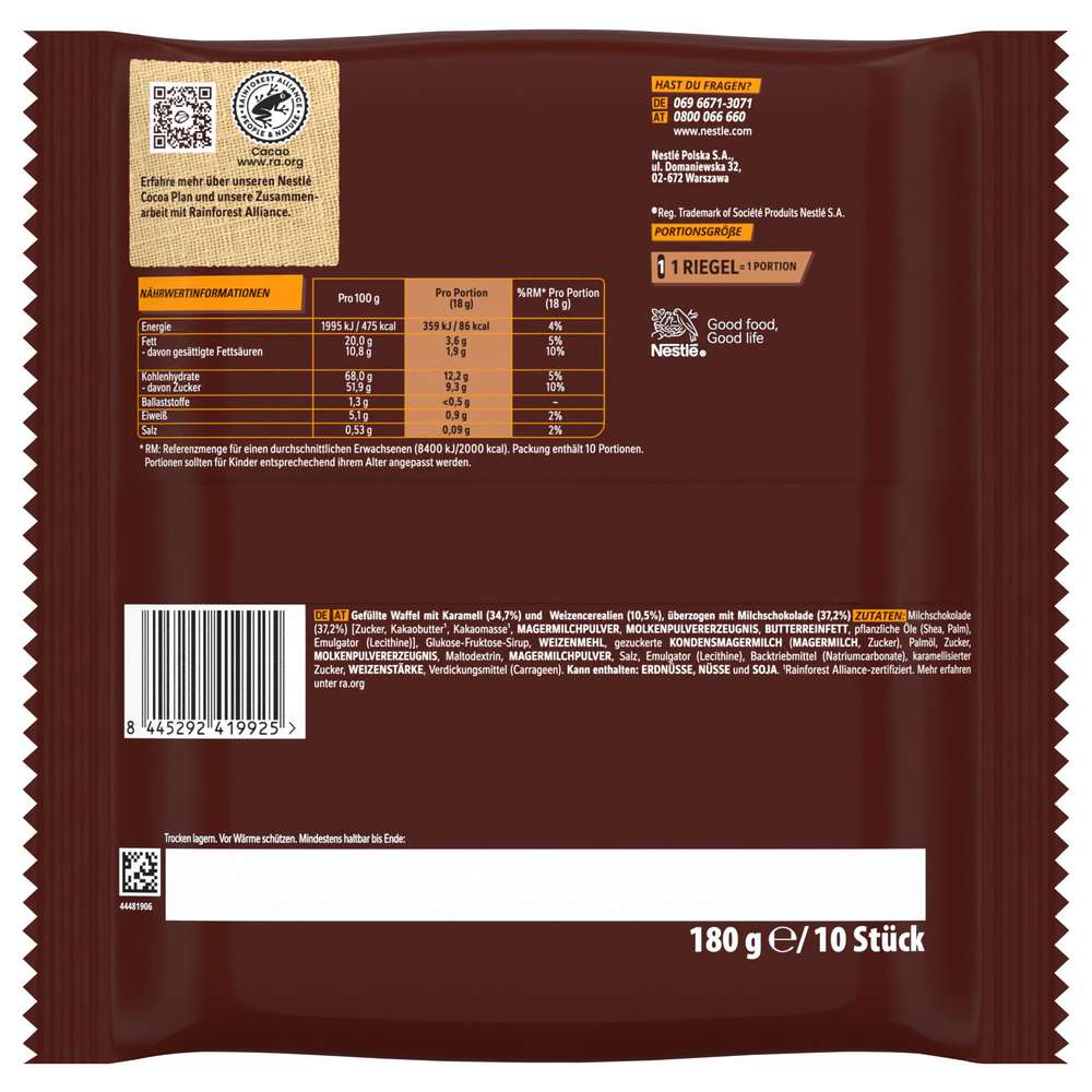 Produktabbildung Nestle Lion Minis