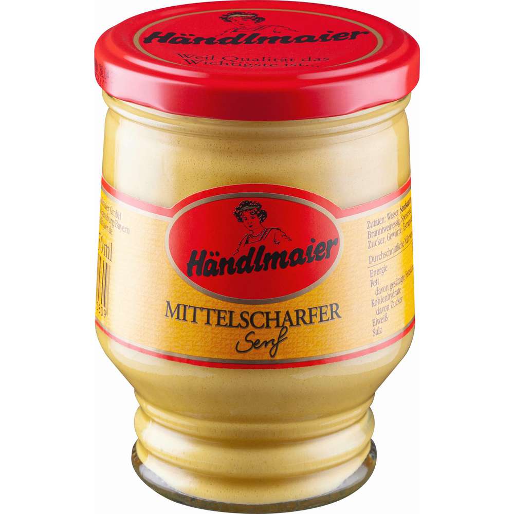 Produktabbildung Händlmaier Senf, mittelscharf
