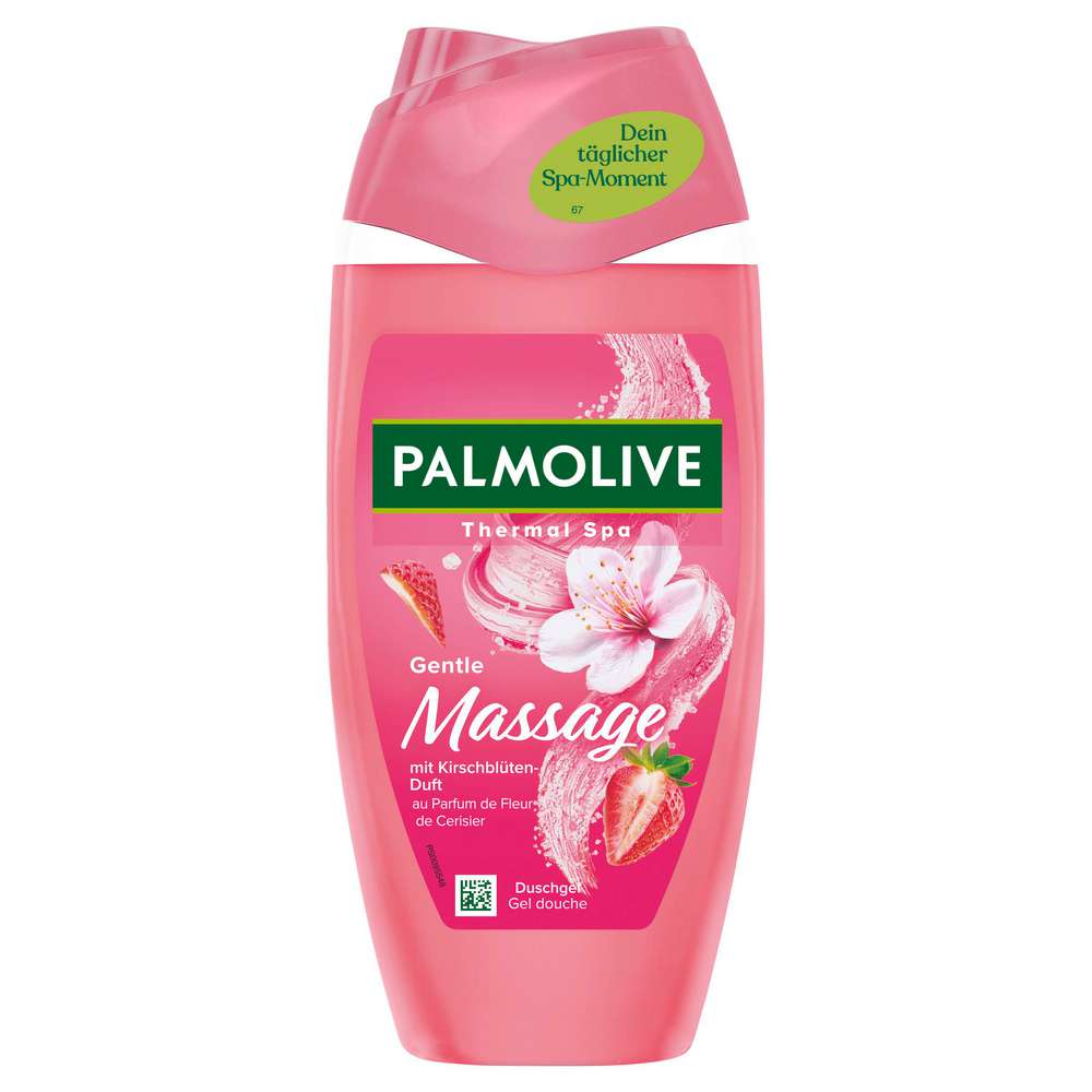 Produktabbildung PALMOLIVE Duschgel Thermal Spa, Gentle Massage Peeling Kirschblütenduft
