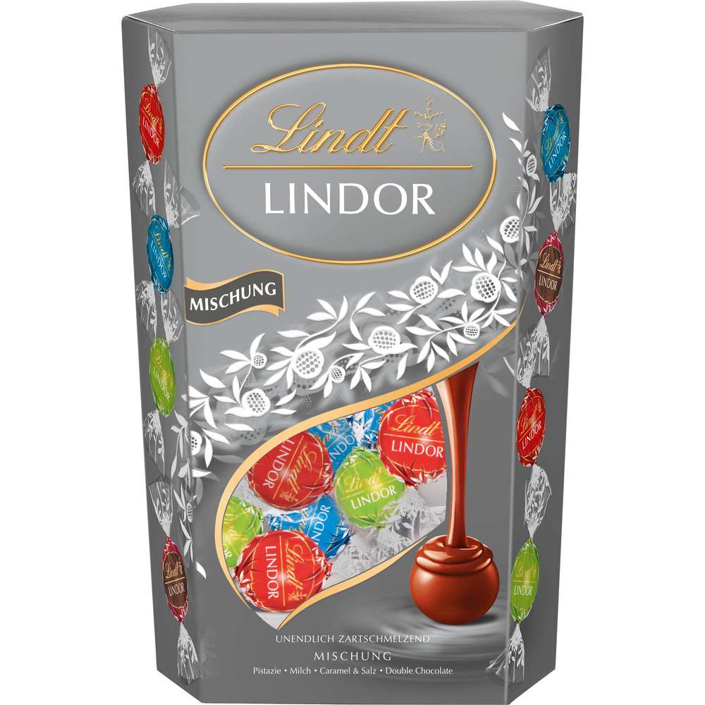 Produktabbildung Lindt Lindor Schokokugeln Silberne Mischung