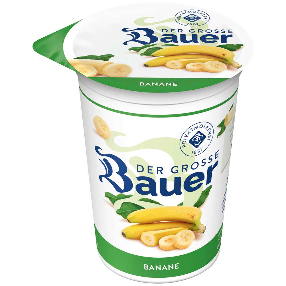 Produktabbildung Bauer Fruchtjoghurt Der große Bauer, Banane