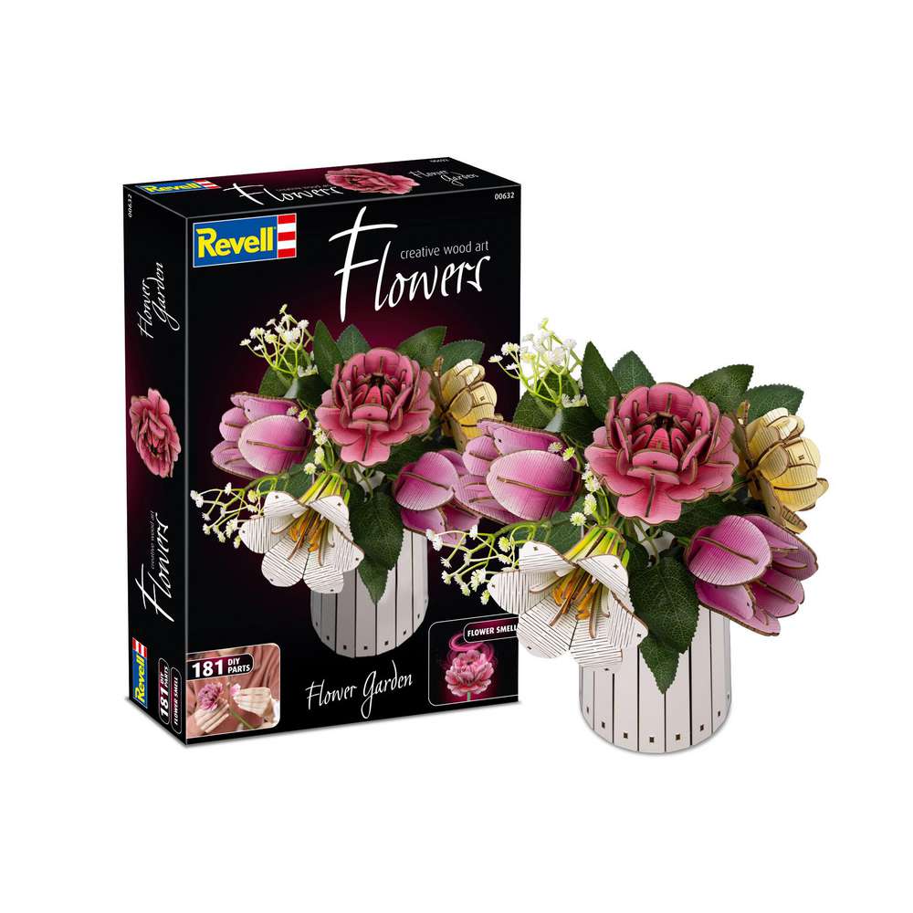 Produktabbildung Revell Holzbausatz Flower Garden 00632